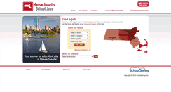 Desktop Screenshot of ma.schoolspring.com