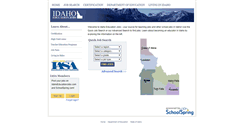 Desktop Screenshot of idaho.schoolspring.com